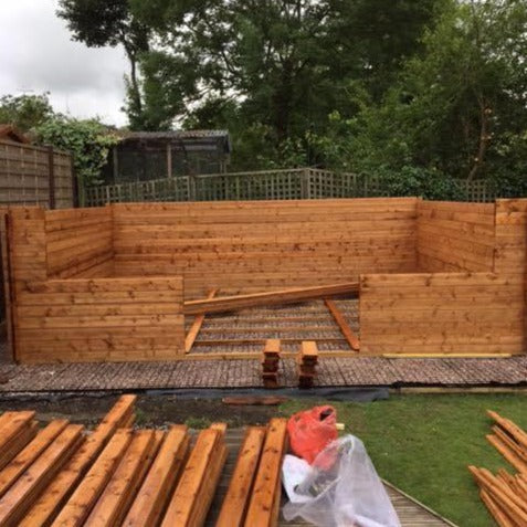 Plastic Shed Base Grids
